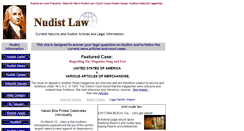 Desktop Screenshot of nudistlaw.com