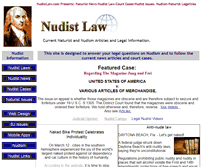 Tablet Screenshot of nudistlaw.com